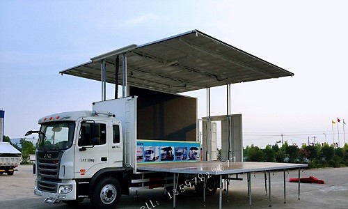  流動舞臺車