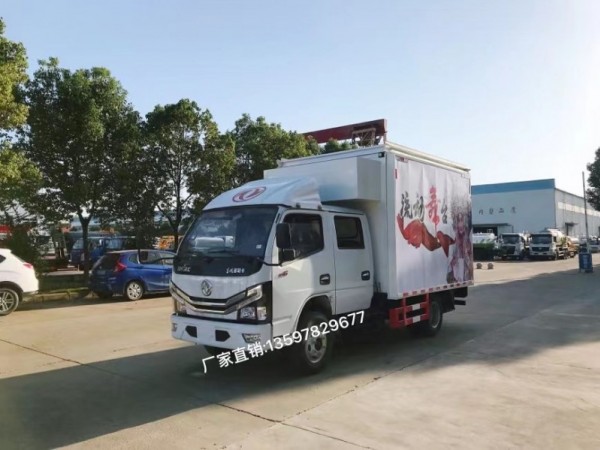 東風藍牌雙排座舞臺車（國六）圖片