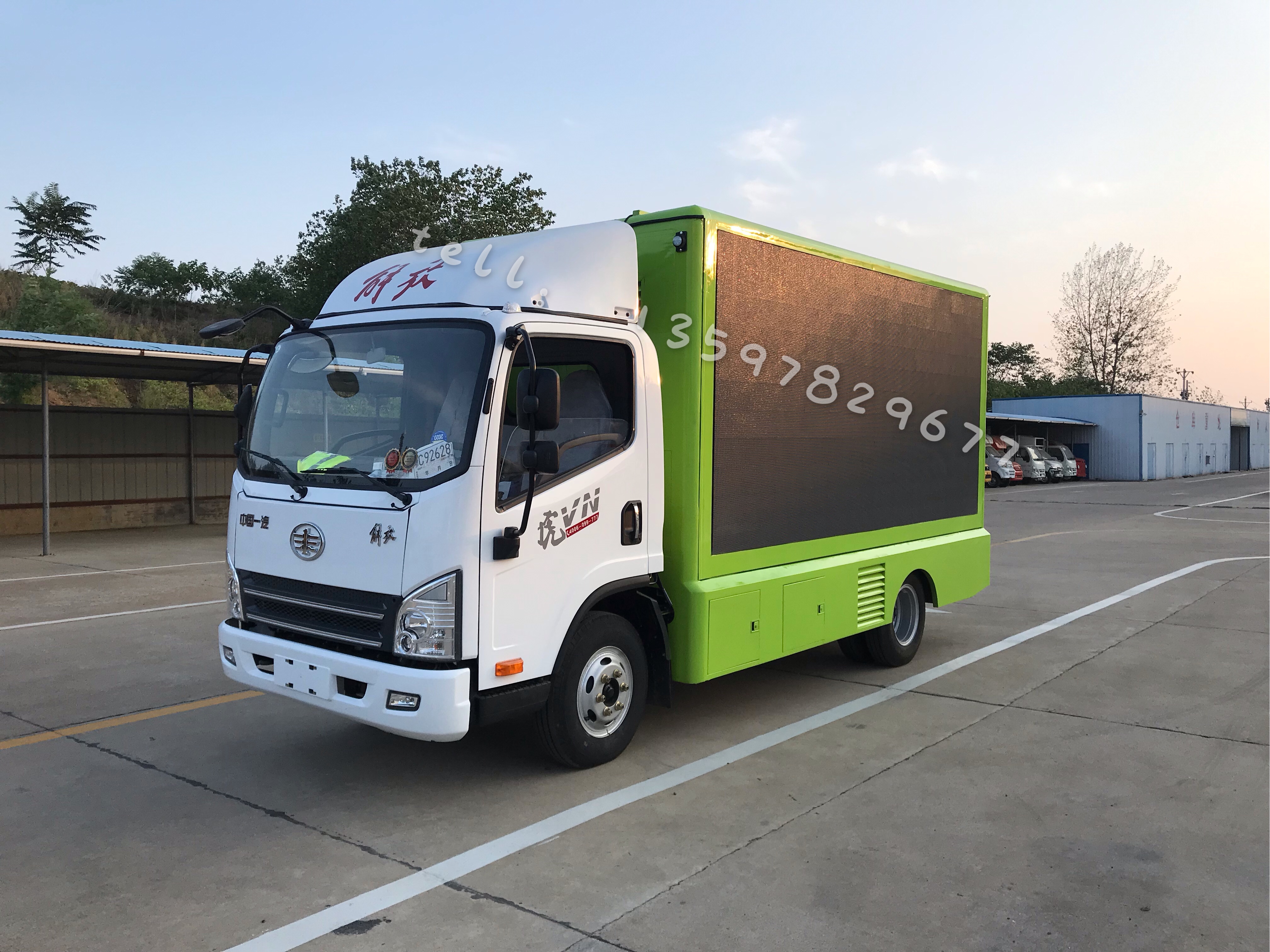 國六解放LED宣傳車 